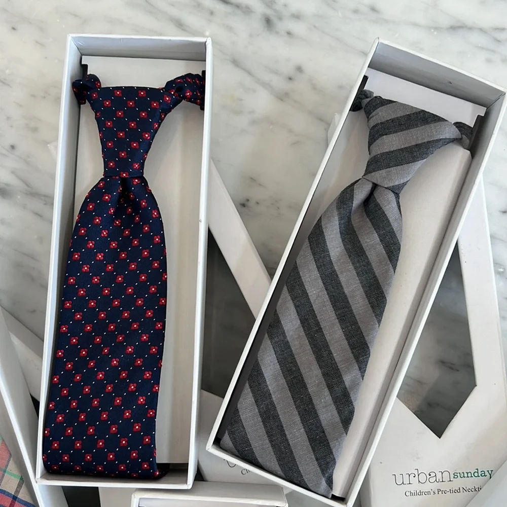 New Urban Sunday Boys Long Ties Multiple Choices